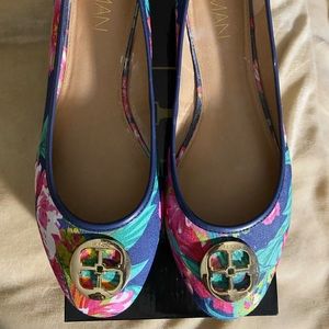 Iman Floral Flats